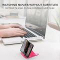 3 Angles Pyramid Shape Mobile Phone Holder Stand Desktop Stand Table Cell Phone Duarable Support Holder Adjustable Mount Bracket. 