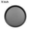 Non-stick Pizza Pan, Round Premium Bakeware, Black Easy Baking [1 piece only] Plate Pan Cook Pizza Pizza Pan Set Nonstick Pizza Pan Set Durable, high quality non stick coating High Temperature Resistance  6",7",8",9",10",11",12", 13" ,14" inch pizza tray. 