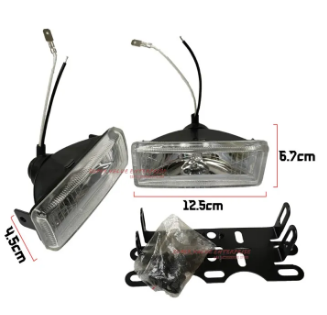 DLaa High Power Halogen Spot Fog Light 2 Pcs for Cars - Powerful and Precise Lighting - High Quality