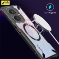 Nanu For Xiaomi Redmi 13C 5G 13R Poco M6 5G [Bull] Compatible with Magsafe Phone Case Shockproof Slim Soft Cover Transparent Back Protection Casing. 