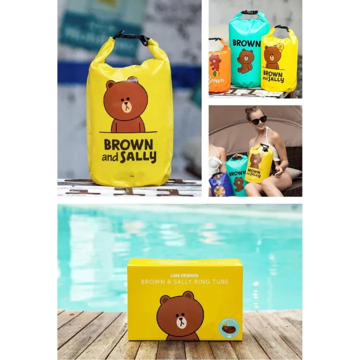 BROWN%20BEAR%20TRAVEL%20SWIMMING%20FLOAT%20LINE%20FRIENDS%20BROWN%20and%20SALLY%20RING%20TUBE%20%20105X85CM%2014+%20-%20Image%206