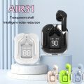 J18 Airpods Wireless Earbuds TWS Bluetooth Headphone HIFI Sound In-ear Earpods with Mic and Touch Control Waterproof Headset for All Bluetooth Devices- Npc-1. 