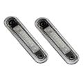 Car A1248200256 LED License Number Plate Light Rear Tail Lamp for Mercedes Benz E-Class W124 W202 124800256 A128820056. 