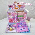 A new Sanlio no cut quiet book transparent Kuromi egg cute cartoon handmade DIY homemade. 