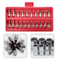 46Pcs Carbon Steel Combination Tool Set Wrench Socket Spanner Screwdriver Household Motorcycle Car Repair Tools. 
