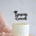 Customized Congrats Cake Topper For Party Celebration, Congratulations & Birthday Toppers, Personalized with ANY NAME cake Decoration supplies. 
