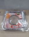 (Pack of 10) Aluminum Foil Gas Stove Burner Liners, Stove Burner Covers Disposable Square/Circle Stove Bib Liners Gas Range top Protectors Cooktop Replacement Keep Stove Clean Square 8.5" Hight Quality. 