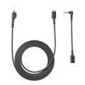 For SteelSeries Arctis 7 5 3 Gaming Headset Sound Card Audio Cable with 3.5mm Right Angled Male to Female Cable Adapter. 