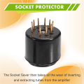 JDXHLAU 10PCS 9Pin Tube Socket Test Saver for 6DJ8 12AX7 ECC83 12AU7 ECC82 EF86 6922 5670 Audio Amplifier. 