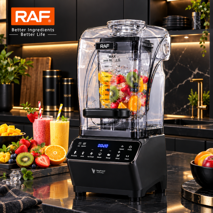 RAF Soundproof Commercial Blender R-2941 – High Speed Heavy Duty Blender Machine