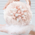 Petal Suction Cup Shower Ball Massage Bath Tool Rub Back Shower Brush Rub Bath Towel Body Massage Sponge Bathroom Accessories. 