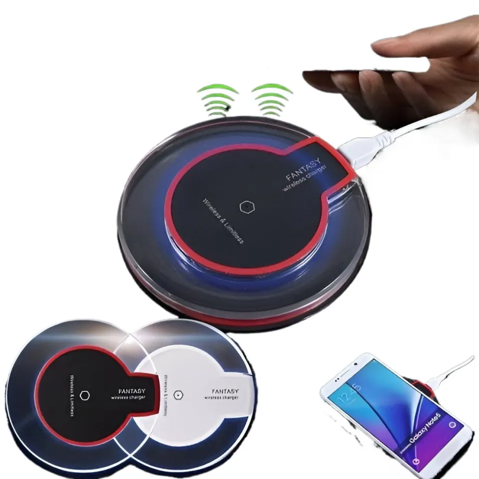 Ultra-Thin Wireless Transparent Fantasy Mobile Charger with Sleek