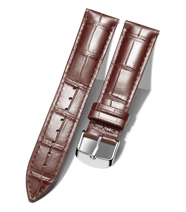 BINLUN Quick Release Leather Watch Band 12/14/16/17/18/19/20/21/22/23/24mm Watch bracelet Genuine Calfskin Watch Strap Men Women