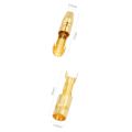 10/25 Pairs Female and Male Terminals Connector Gold Brass Wire Connector for Car 4.0mm Size PRCODE. 