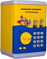 Kids Money Safe Saving Box Piggy Bank Password Protected ATM Machine. 
