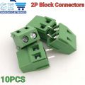 10PCS KF301 2P Screw Block Terminal Connector. 