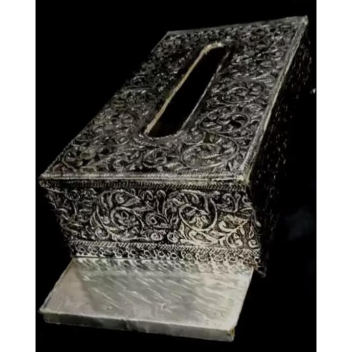 Tissue Box Alumunium work