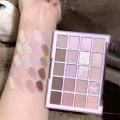 20 Colors Coral Glitter Eyeshadow Makeup Pink Rose Eye Shadow Palette Low Saturation Nude Brown Matte Eyeshadow Korean Cosmetics. 