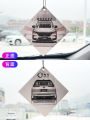 Yuehao Society custom car fragrance pendant lasting light fragrance car perfume aromatherapy card car decoration car. 