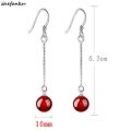【IKE】JoJos Bizarre Adventure Cosplay Earrings Kakyoin Noriaki Cherry Drop Earrings for Women Men 1:1 Custom Ear Clip Jewelry. 