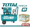 TOTAL Oil Free Air Compressor - 24 Litre - 0.8 HP - Silent Type - TCS1075248. 