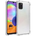 Samsung A31 Transparent Bumper Back Cover. 
