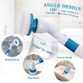 New Electric Spin Scrubber Turbo Scrub Cleaning Brush Wireless Rechargeable Bathroom Cleaner with Extension Handle Adaptive Brush long handle brush. 
