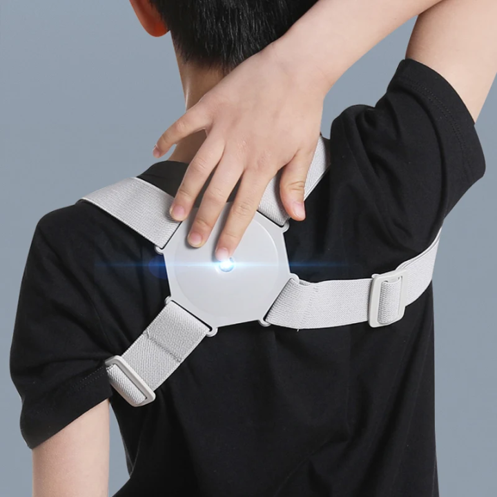 Smart Posture Corrector Belt with USB Rechargeable Vibration Reminder ...