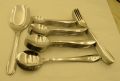 53Pcs. Cutlery Set 12 Person Serving 14-G With Stand Plain. 