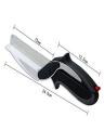 2 in 1 - Smart Cutter Clever Cutter Smart Multi Function 2 in 1 Knife and Cutting Board - Hand Chopper Vegetable Garlic Onion Potato Cutter Shredder Chopper Slicer - Knife & Cutting Board - Scissor and Cutting Board. 