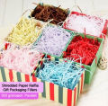 Paper fillers/ paper shreds/ paper shreds fillers/ packaging material/paper fillers or shreds for packaging - 100gm. 