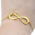 Namely accessories 24k Gold Plated Personalized Name Bracelet For Women/Girl TJ-9903. 