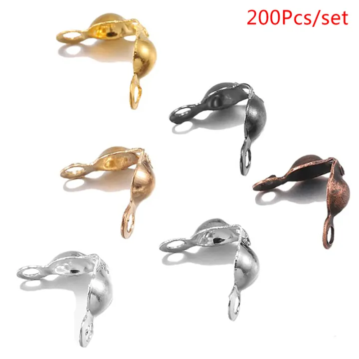 200pcs%20Connector%20Clasp%20Fitting%204*7mm%20Ball%20Chain%20Calotte%20Crimps%20Beads%20Components%20-%20Image%203