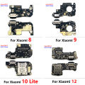 SE11 A1 12T P Mi10T 10T 9-way Charging Port Flexible USB Charging Base Connector Flexible Cable Board for Xiaomi MiT 10 11T Proro Mi A2 Lite 8 9. 