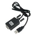 USB 2.0 Male to Prolific Cable to Serial RS232 Converter Adapter Cable for Windows 7 10. 