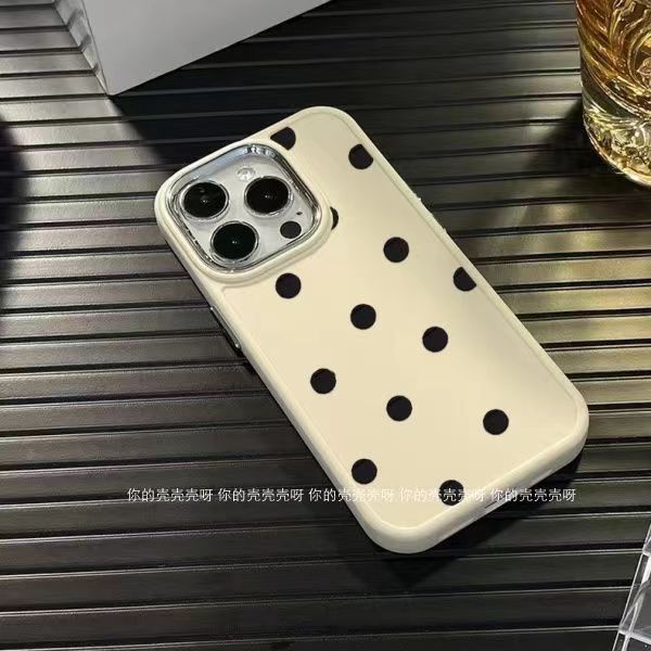 Sangzhi Same Style Polka Dot Apple 14 Phone case iphone13promax1211 Anti-Fall xs/xr All Inclusive 7/8p