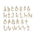 Luxury AAA+ Cubic Zirconia Initial Letter Necklace For Women Gold Color Geometric A-Z Alphabet Pendant Necklace Wedding Jewelry. 