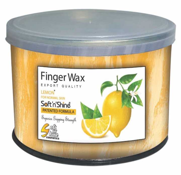 Emily Softs and Shine Lemon finger wax Halawa Wax Brazilian ittalian Wax Skin Tighting Wax  Hair Removal Face and Body hair removing wax For Girls Women And Men professional series Retouch your Beauty tin pack 250g
