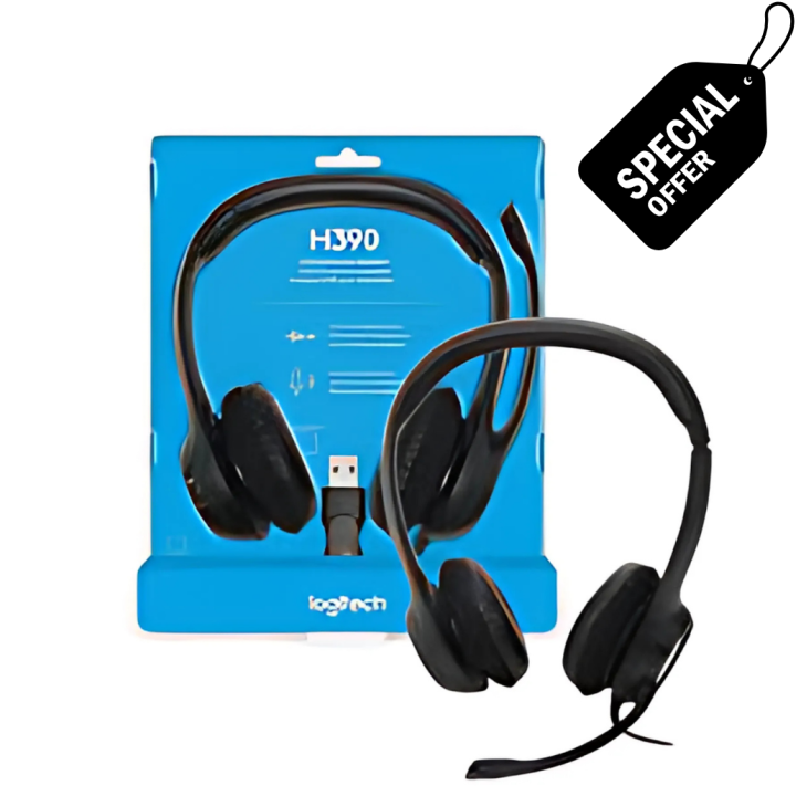 Logitech%20H390%20Wired%20USB%20Headset%20for%20PC/Laptop%20-%20Noise-Canceling%20Microphone,%20Comfort%20Over-Ear,%20Budget-Friendly%20Stereo%20Headphones,%20Ideal%20for%20Work%20&%20Reviews%20-%20Best%20Price%20&%20Quality%20-%20Image%202