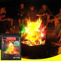 【ZOSR】Magical Flames Mystical Fire Flame Color Color Fire Camping Accessories For Campfire Bonfire Outdoor Fireplace 50g wonderful. 