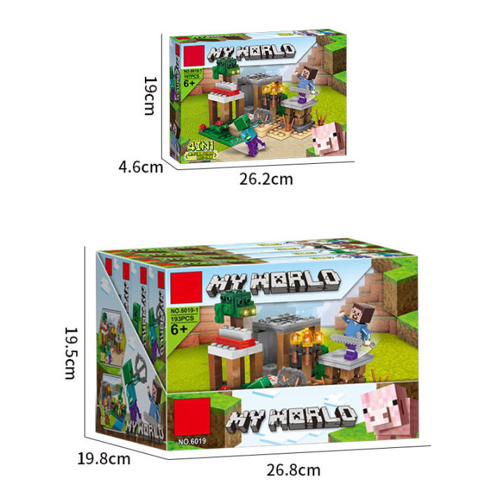 "Big%20My%20World%20Minecraft%20Building%20Blocks%20Set%20%E2%80%93%20Creative%20Lego-Compatible%20Bricks%20for%20Kids%20%7C%20Construction%20Building%20Block%20Sets%20%7C%20Educational%20STEM%20Toys%20for%20Boys%20and%20Girls%20%7C%20Minecraft%20Style%20Lego%20Blocks%20and%20Bricks"%20-%20Image%204