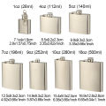 Leakproof Alcohol Wine Drinking Bottle Liquor Flask Hip Flask Stainless Steel Whiskey Holder. 