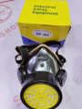 Heavy Duty Respirator Mask Anti Pollution Filter protect industrial Safety Gas Mask for Epoxy Resin Art Workers Safety Chemical Anti-Dust Anti-Allergy double Filter. 