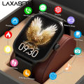 LAXASFIT new smart watch dial call response phone tracking calories heart rate blood oxygen monitoring Bluetooth smart watch gift. 