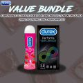 Durex Pack of 2 - Durex Performa Condoms 12s + Durex Play Lube Water Based Gel Very Cherry 50ml. 