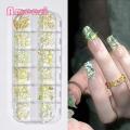Nail Art Accessories Sparkling Aurora Rhinestone Nail Art Kit Create ning Nail Looks with Flat Bottom Manicure Accessories Stylish Nail Looks. 