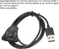 Replacement Charger for Tomtom Watch Safe Fast Charging Replacement USB Charging Cable for Tomtom Adventurer Golfer 2 Runner 22 Runner 3 Spark and Spark 3. 