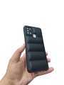 Samsung A21s BaCK Cover Soft Puffer Down Jacket Camera Protection Shockproof Phone Case. 
