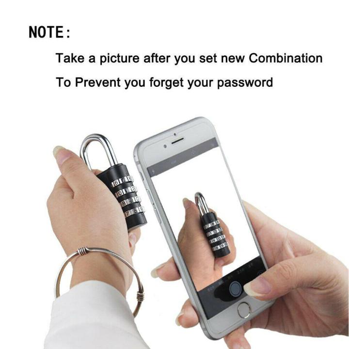 4%20Digit%20Password%20Combination%20Lock%20for%20suitcase%20locker%20Travel%20bag%20ressetable%20code%20Number%20Padlock%20-%20Image%205