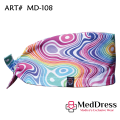 MedDress Designed Surgical Caps | ART# MD-108 | Surgical Caps for Doctors | Unisex Surgical Caps | Premium Quality Surgical Caps. 
